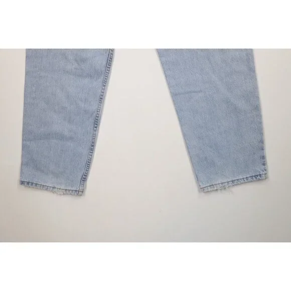 Vintage Y2K 2000 Levis 550 Mens 36x30 Distressed Relaxed Fit Denim Jeans USA